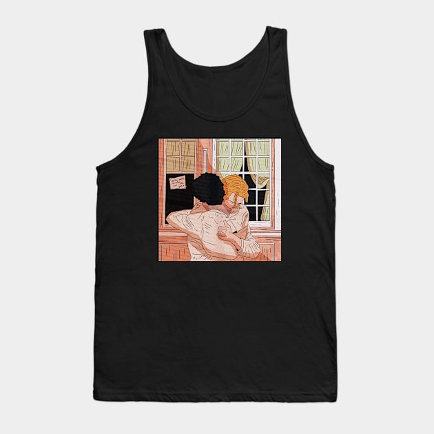 All the people are fake Young Royals fanart Simon Wilhelm Tank Top by nanaminhae